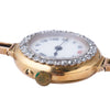 Secondhand Early 20th Century Diamond-Set Bracelet Watch 18K Gold, London Import Marks, circa 1912