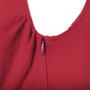 Secondhand Alberta Ferretti Red Midi Dress 
