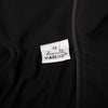 Hermès Black Draped Jersey Dress with Oversized Silver Hook Buckle