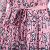 Secondhand Prada Floral Long Sleeve Dress in Pink 