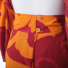 Gianfranco Ferré Baroque Print Silk Dress with Oversized Bow – '80s