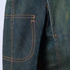 Secondhand Christian Dior by John Galliano Vintage Leather Embellished Denim Bar Jacket - '00s