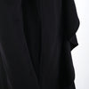 Secondhand Yves Saint Laurent by Tom Ford Runway Ruffle Wool Coat - '00s