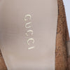 Secondhand Gucci Suede & Guccissima Cork Hollie Wedge Sandals - '10s