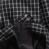 Secondhand Vivienne Westwood Black & White Checked High-Waisted Trousers - '00s