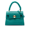 Miu Miu Mini Goatskin Madras Click Top Handle Bag Secondhand