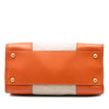 Prada Saffiano Trimmed Canvas Canapa Satchel Secondhand