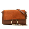 Chloé Small Suede and Calfskin Faye Crossbody Secondhand