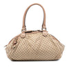 Gucci Diamante Canvas Sukey Satchel Secondhand