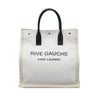 Saint Laurent Canvas Rive Gauche North South Tote Secondhand