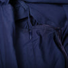 Secondhand Prada Mini Blue Dress with Off-the-Shoulder Neckline and Ruffled Hem- '10s