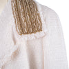 Secondhand Chanel Short Sleeve Ivory Jacket With Silk Lining - '00s