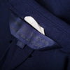 Secondhand Comme des Garçons Blue Navy Perforated Blazer - '00s