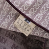 Secondhand Fendissime by Fendi Pink Brown Logo Jacquard Tailored Blazer Jacket
