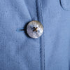 Secondhand Valentino Nigh Light Blue Textured Viscose Skirt Suit
