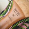 Secondhand Prada Multicolor Canvas Bow Pointed Toe Pumps - '10s