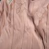 second hand Blumarine Sheer Silk Slip Dress With Floral Appliqué - '90s