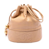 Chanel CC Caviar Drawstring Bucket Bag Secondhand