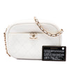 Chanel Small Quilted Goatskin Casual Trip Camera Bag Secondhand