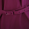 second hand Prada Purple Silk Co-Ord Set Tunic Top & Tailored Trousers- '90s