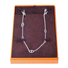 Hermès Sterling Silver Farandole 120 Necklace - '10s