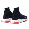 Secondhand Balenciaga Speed Knit Sock Sneakers Black Red - '10s