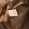 Secondhand Emporio Armani  Brown Checked Blazer with Velvet Trim