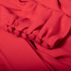 Secondhand Alessandra Rich Coral Red Embellished Shoulder Maxi Dress - '20s