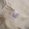 Secondhand Philosophy di Alberta Ferretti Beige Cotton Pleated Peplum Utility Jacket - '00s