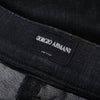 Secondhand Giorgio Armani Black Denim Jeans - '00s