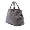 Prada Soft Calf Front Zip Open Convertible Tote Secondhand