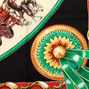Hermès Chevaux de Trait Silk Scarf 90 Secondhand