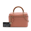 Chanel Large Quilted Lambskin Knock On Wood Vanity Case Secondhand