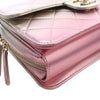Chanel Large Quilted Gradient Metallic Lambskin Like A Wallet Flap Secondhand