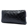 Chanel Jumbo CC Quilted Crumpled Calfskin Straight Flap Secondhand