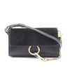 Chloé Mini Calfskin and Suede Faye Chain Crossbody Secondhand