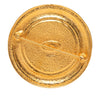 Secondhand Chanel Gold Plated 31 Rue Cambon Round Brooch