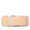 Gucci Flora Canvas Bamboo Handbag Secondhand