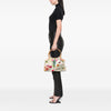 Gucci Flora Canvas Bamboo Handbag Secondhand