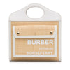 Burberry Pocket Raffia Satchel Secondhand