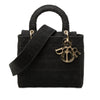 Dior Medium Embroidered Canvas Cannage Lady D Lite Secondhand
