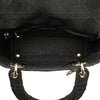 Dior Medium Embroidered Canvas Cannage Lady D Lite Secondhand
