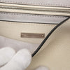 Miu Miu Goatskin Madras Soft Calf Crystal Embellished Crossbody Secondhand