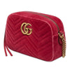 Gucci Small GG Marmont Matelasse Velvet Crossbody Secondhand