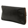 Celine Leather Triomphe Foldover Clutch Secondhand