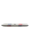 Dior Tricolor Oblique Canvas Stripe Zip Pouch Secondhand