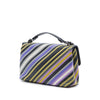 Bottega Veneta Small Nappa Diagonal Stripe Satchel Secondhand