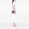 Bottega Veneta Small Nappa Diagonal Stripe Satchel Secondhand