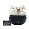Chanel Small Bicolor Quilted Calfskin Gabrielle Bucket Bag Secondhand