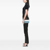 Chanel CC Quilted Ombre Patent and Aged Calfskin Crystal Wallet On Chain Secondhand